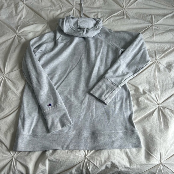 Women’s Grey  Champion Hoodie - Picture 7 of 7